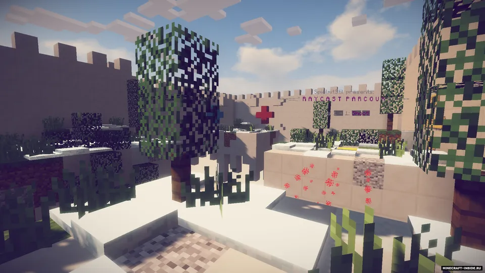 Raycast Parkour — Minecraft xarita, rasm 2
