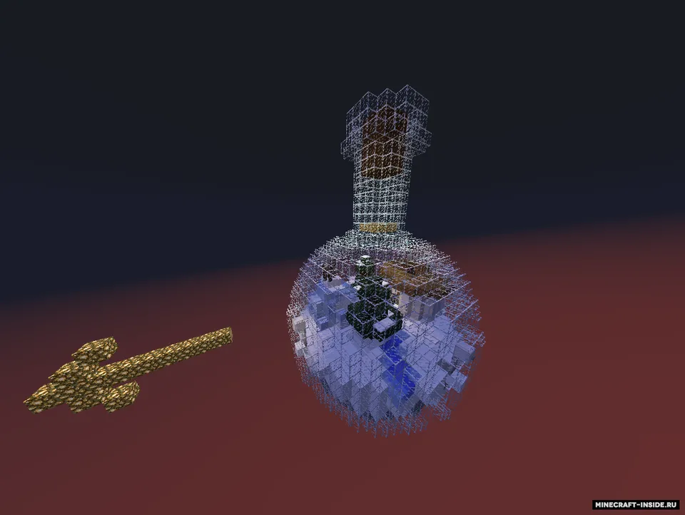 Butilkalar - omon qolish xaritasi — Minecraft xarita, rasm 3