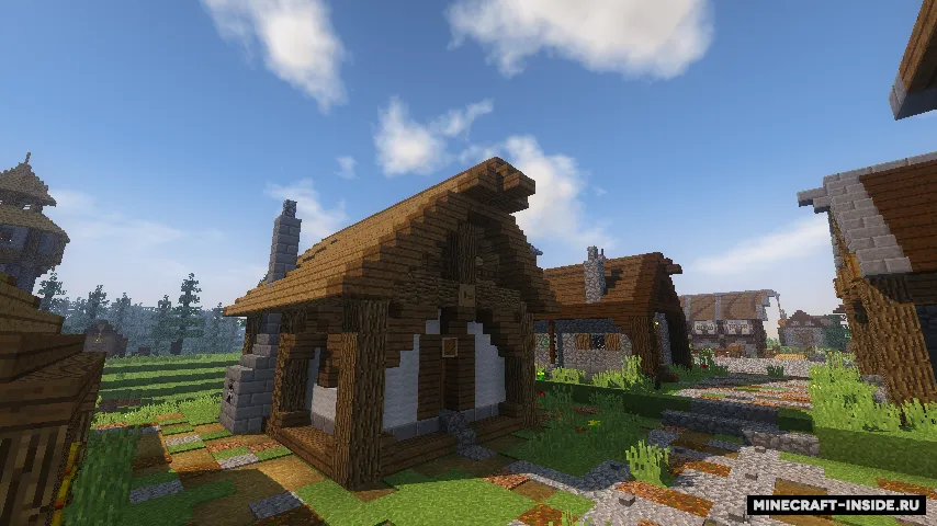 Medieval Village — Minecraft xarita, rasm 4