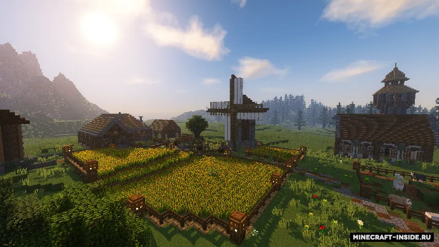 Medieval Village — Minecraft xarita, rasm 7