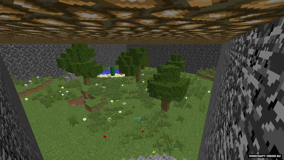 Survive In Box - Qutida omon qolish — Minecraft xarita, rasm 2