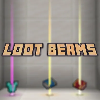Loot Beams: Refork — Minecraft mod, rasm 1