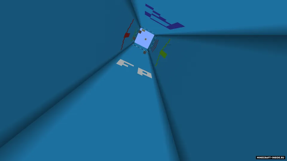 Falling Pixels 2.0 — Minecraft xarita, rasm 2