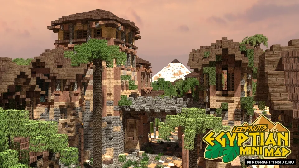 Leefnut`s Mini Egypt — Minecraft xarita, rasm 3