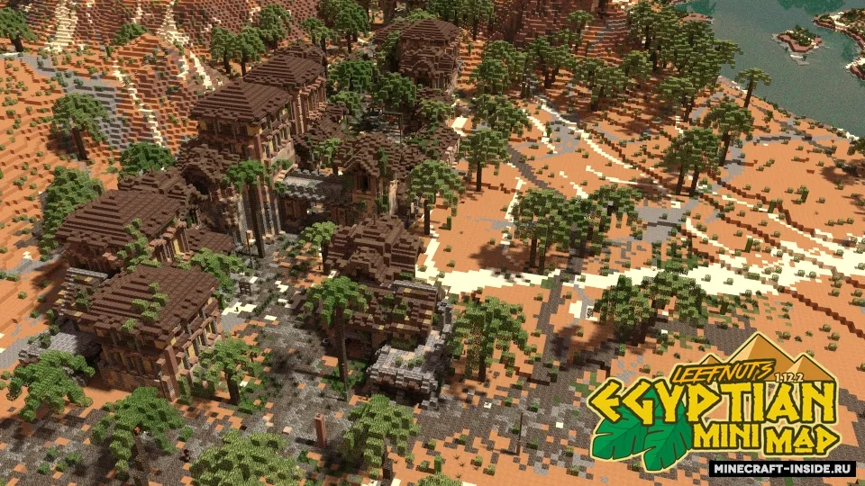 Leefnut`s Mini Egypt — Minecraft xarita, rasm 4