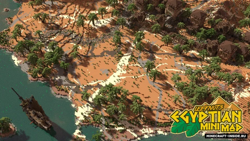Leefnut`s Mini Egypt — Minecraft xarita, rasm 5