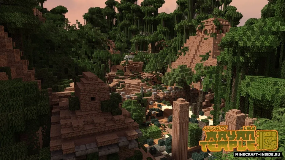 Mayan Temple Ruin — Minecraft xarita, rasm 2