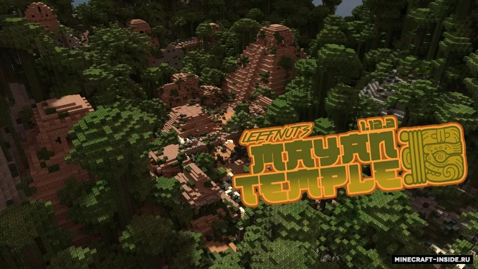 Mayan Temple Ruin — Minecraft xarita, rasm 4