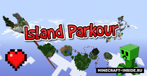 Island Parkour — Minecraft xarita, rasm 1