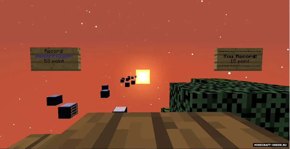 Infinity Parkour — Minecraft xarita, rasm 3