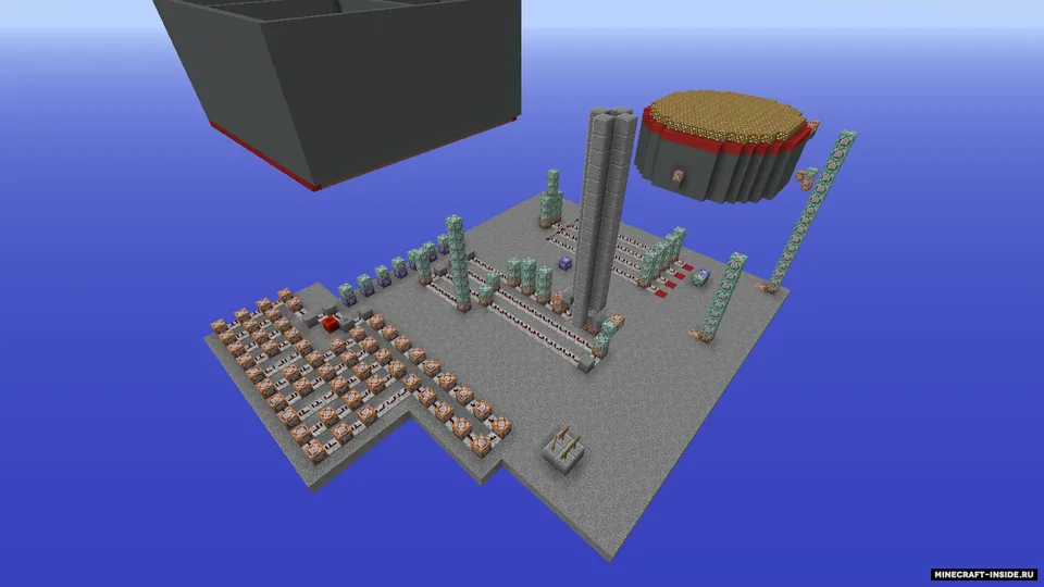 Quruvchilar jangi — Minecraft xarita, rasm 5
