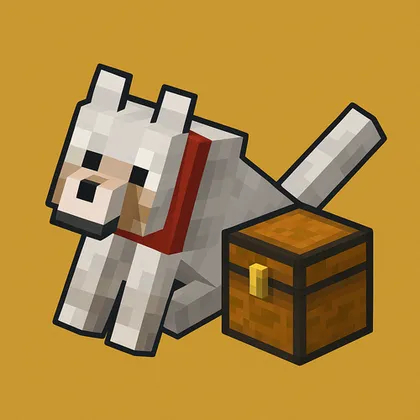 Pet Inventory — Minecraft mod, rasm 1