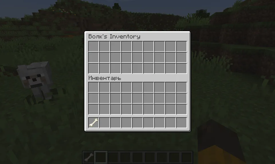 Pet Inventory — Minecraft mod, rasm 3