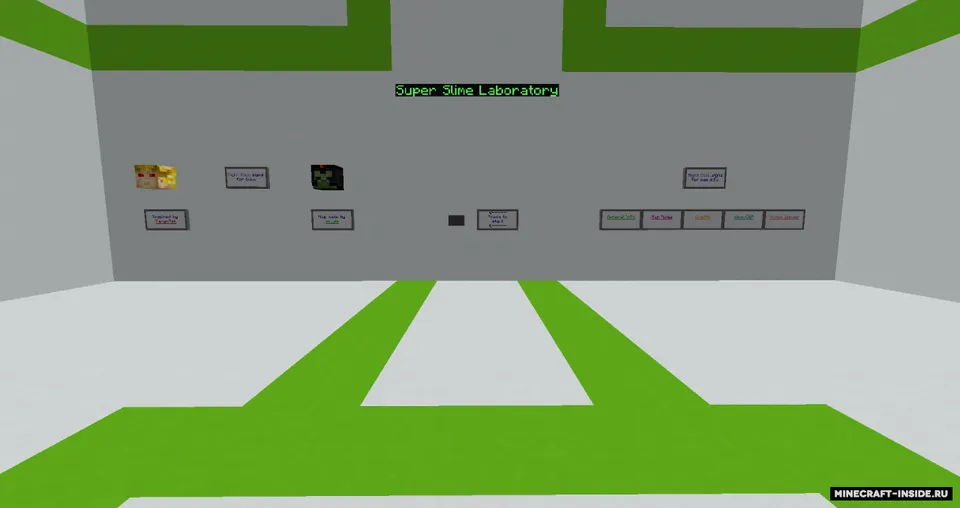 Super Slime Lab — Minecraft xarita, rasm 8