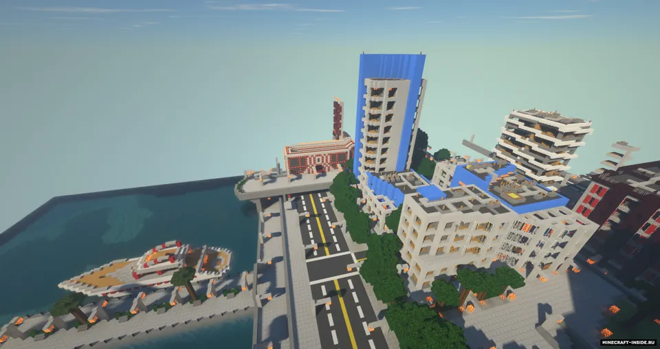 Greenfield — Minecraft xarita, rasm 2
