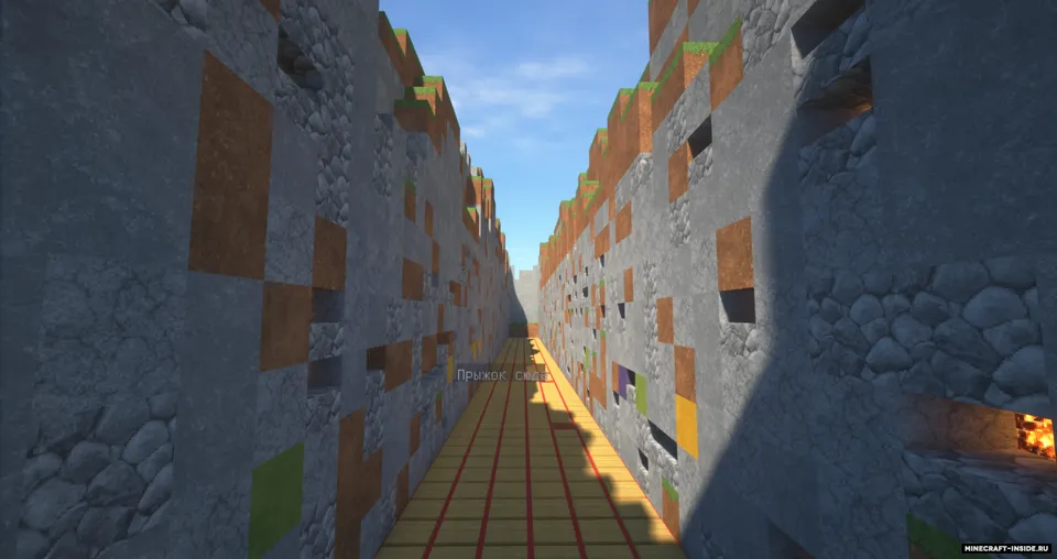 Ko'rinmas parkur — Minecraft xarita, rasm 3