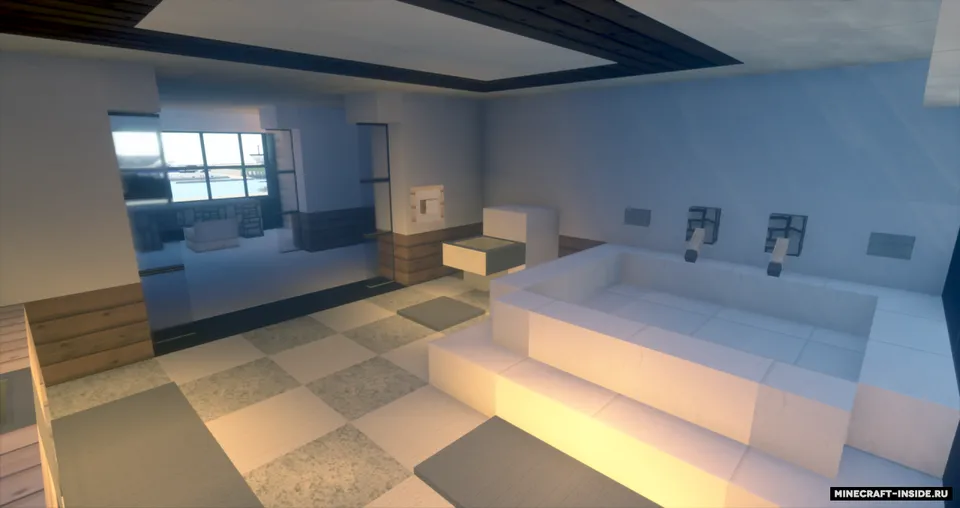 Superyacht 'Argent' — Minecraft xarita, rasm 2