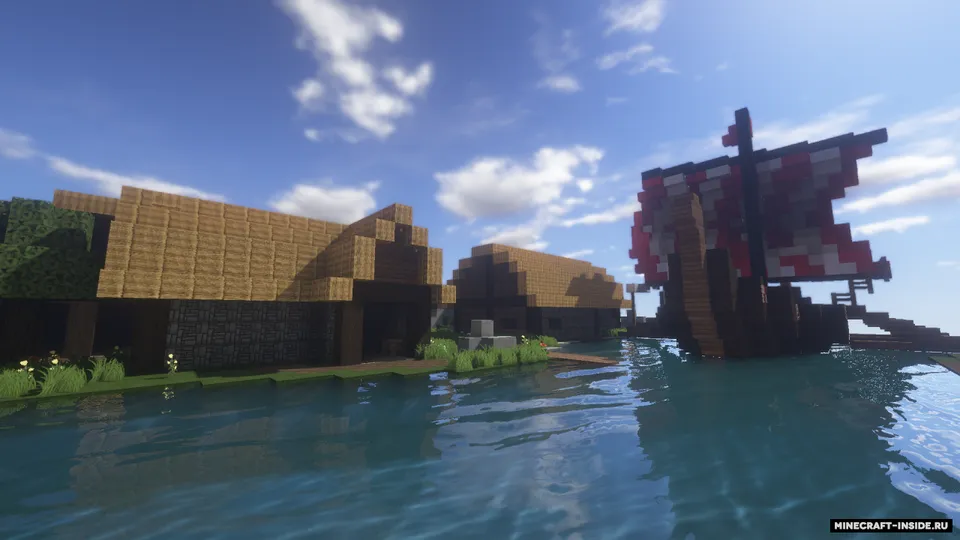 Fortnite Viking Village — Minecraft xarita, rasm 5