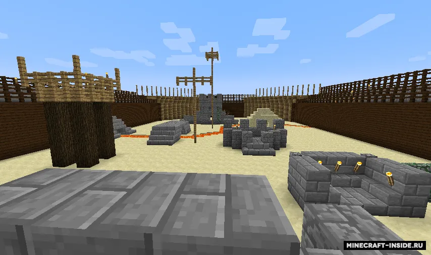 NeoWR'dan arena — Minecraft xarita, rasm 4