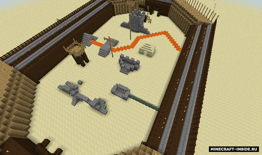 NeoWR'dan arena — Minecraft xarita, rasm 5