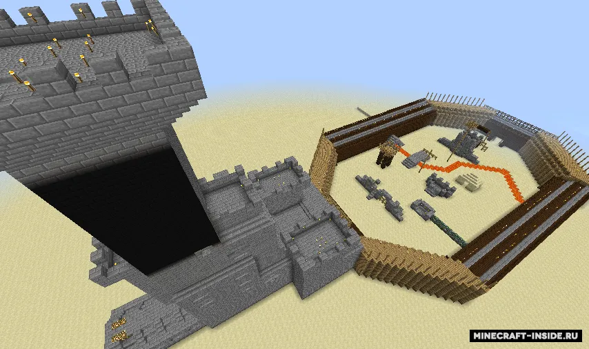 NeoWR'dan arena — Minecraft xarita, rasm 6