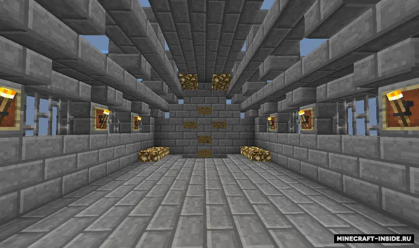 NeoWR'dan arena — Minecraft xarita, rasm 7