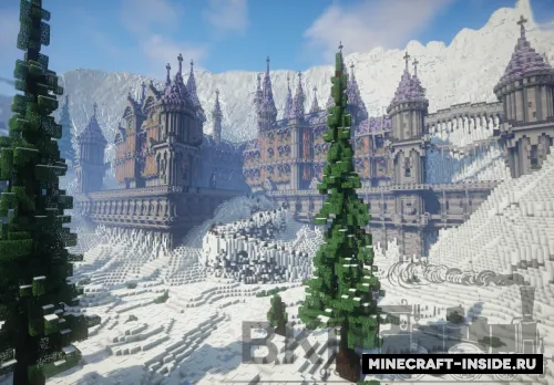 Frauberg Abbey — Minecraft xarita, rasm 1