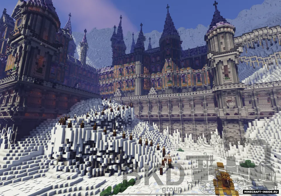 Frauberg Abbey — Minecraft xarita, rasm 4
