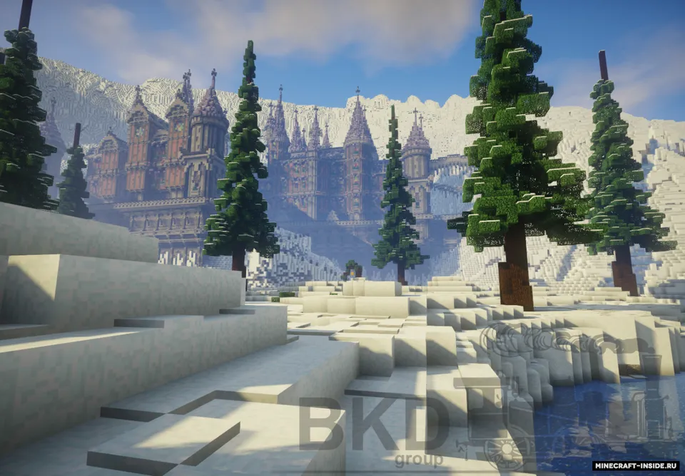 Frauberg Abbey — Minecraft xarita, rasm 5