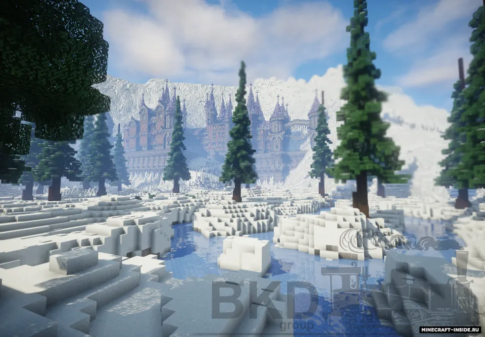 Frauberg Abbey — Minecraft xarita, rasm 8