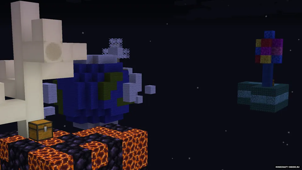 Skyblock: Freestyle — Minecraft xarita, rasm 2