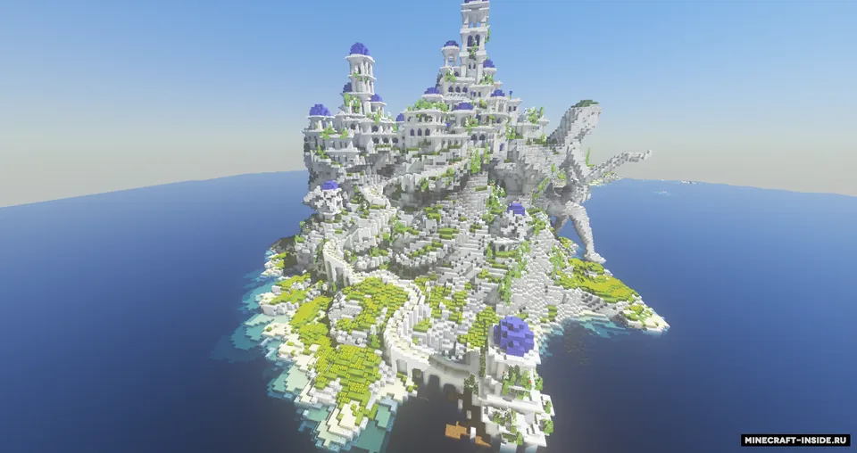 The Mountain and The Village — Minecraft xarita, rasm 2