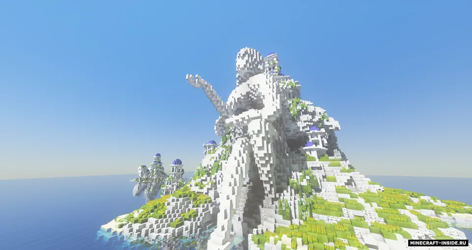 The Mountain and The Village — Minecraft xarita, rasm 3