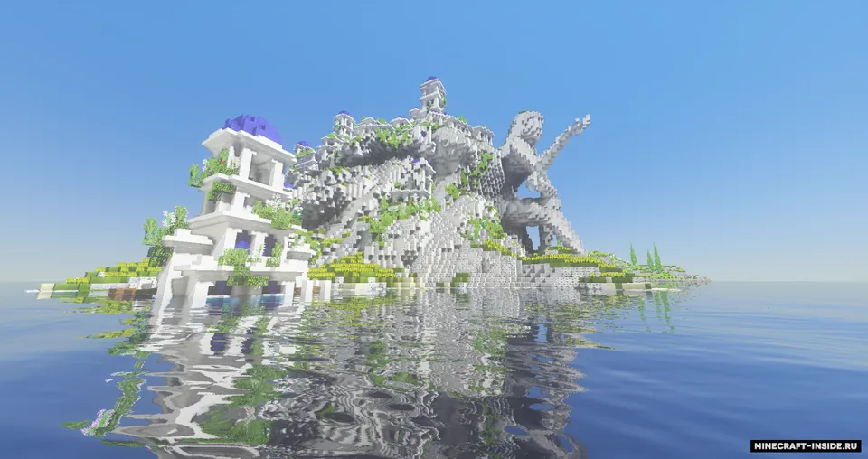 The Mountain and The Village — Minecraft xarita, rasm 4