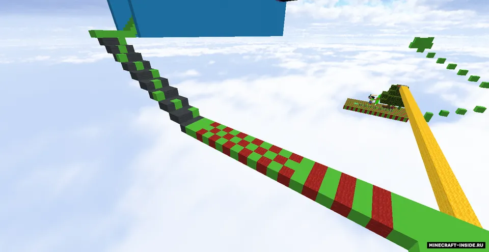 Unfair Unspeakable - Parkour Edition — Minecraft xarita, rasm 2