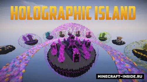 Holographic Island — Minecraft xarita, rasm 1