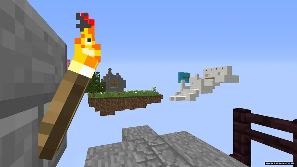 SkyPixel 2.0 — Minecraft xarita, rasm 2