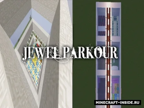 Jewel Parkour — Minecraft xarita, rasm 1