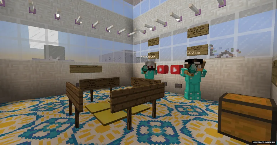 Jewel Parkour — Minecraft xarita, rasm 4