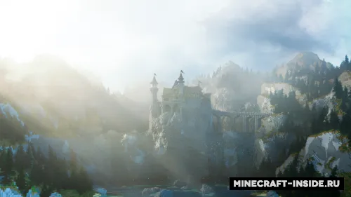 Old Fallen Castle — Minecraft xarita, rasm 1