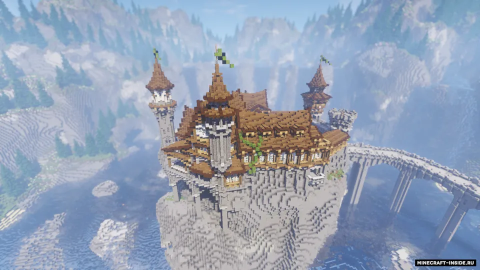 Old Fallen Castle — Minecraft xarita, rasm 3