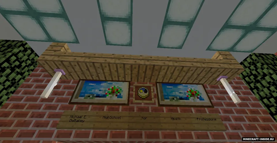 The new best school — Minecraft xarita, rasm 7