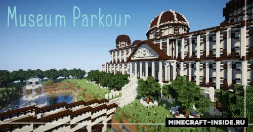 Parkour Museum — Minecraft xarita, rasm 1