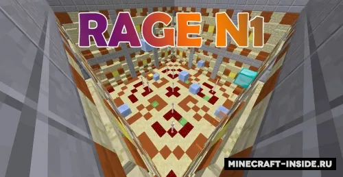 Rage N1 — Minecraft xarita, rasm 1
