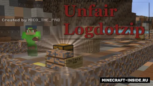 Unfair Logdotzip — Minecraft xarita, rasm 1