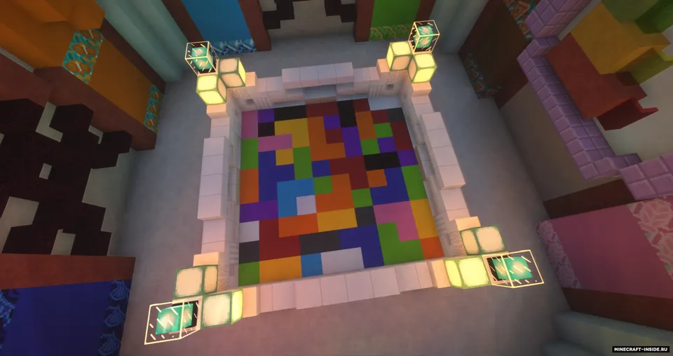 RG Block Party — Minecraft xarita, rasm 2