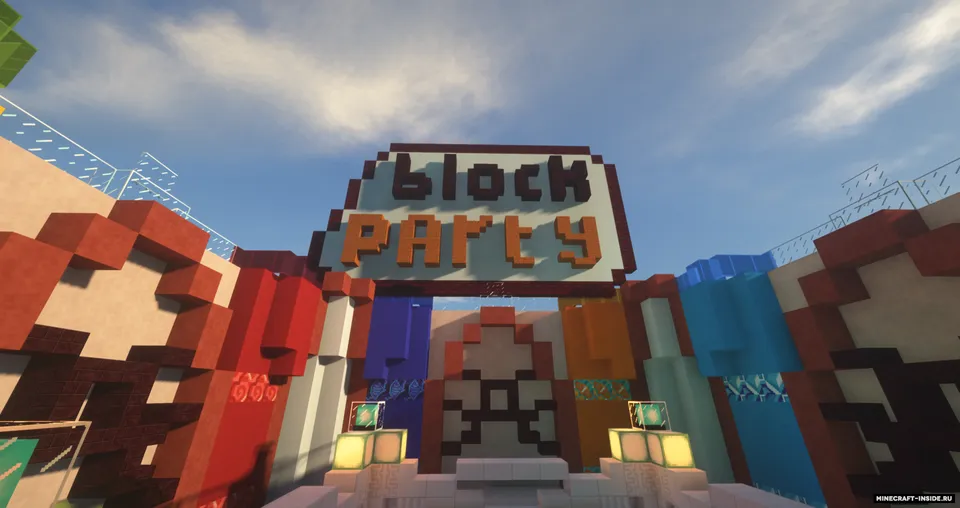 RG Block Party — Minecraft xarita, rasm 3