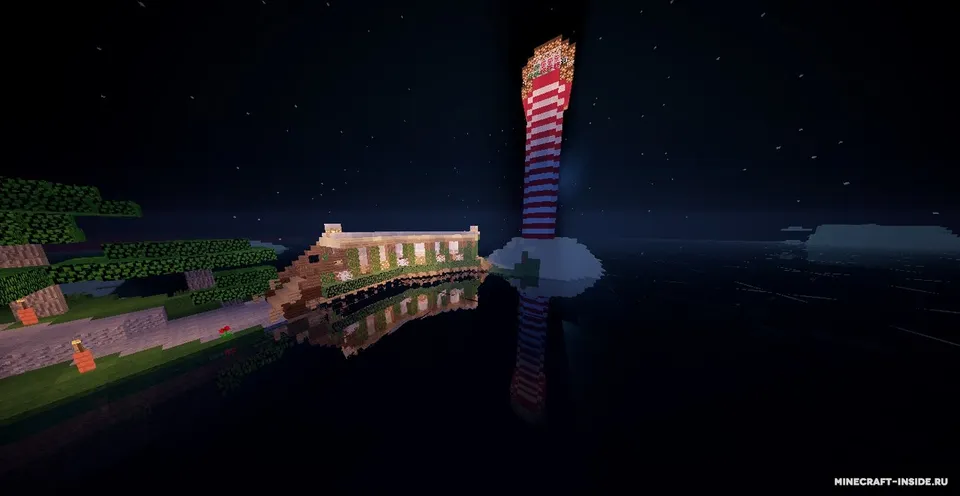 O'yin-kulgi orolidagi mexanik uy — Minecraft xarita, rasm 2
