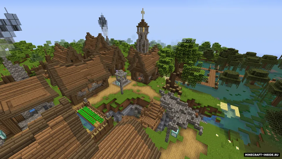 Town of Naphtali — Minecraft xarita, rasm 4