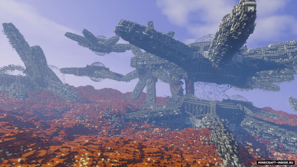 Avengers: Infinity War - Titan — Minecraft xarita, rasm 2